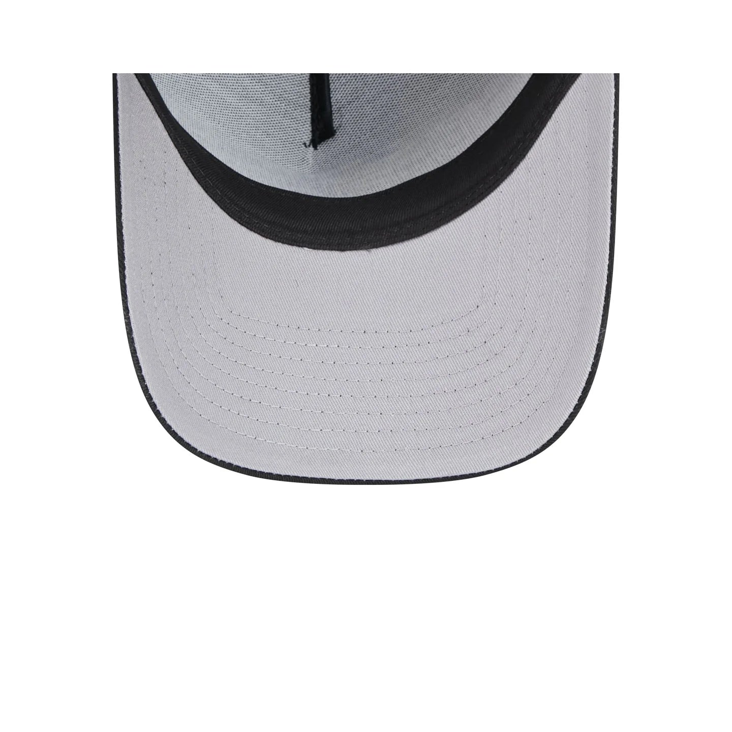 Penrith Panthers Hat - Black Logo Arch 9Forty A-Frame NRL Snapback Cap - New Era